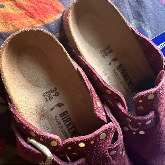 Birkenstock Boston Rivets in Zinfandel - Picture 5 of 7